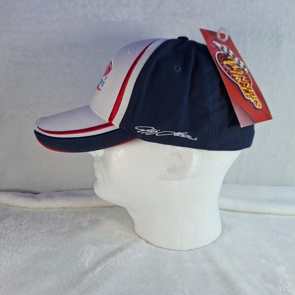 NASCAR Jeff Gordon 24 Dupont Motorsport Strapback Hat Cap Red White Blue - Picture 3 of 9